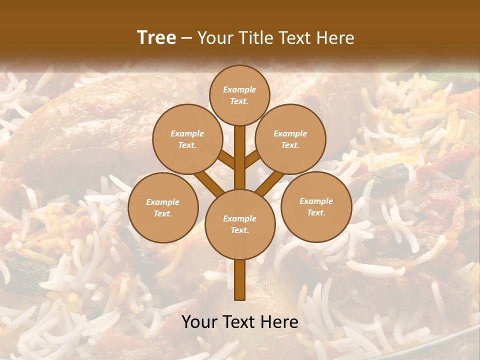 Chocolate Design Doodle PowerPoint Template