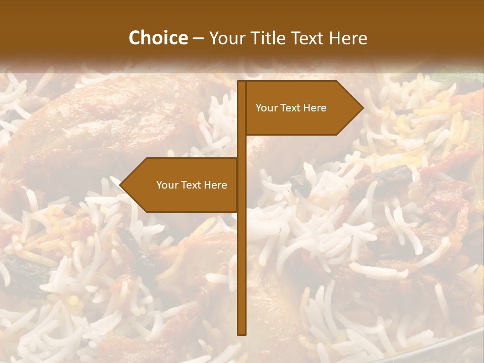 Chocolate Design Doodle PowerPoint Template