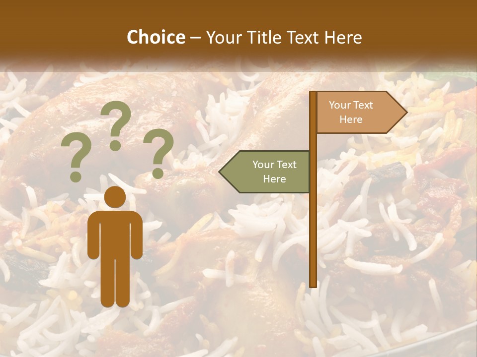 Chocolate Design Doodle PowerPoint Template