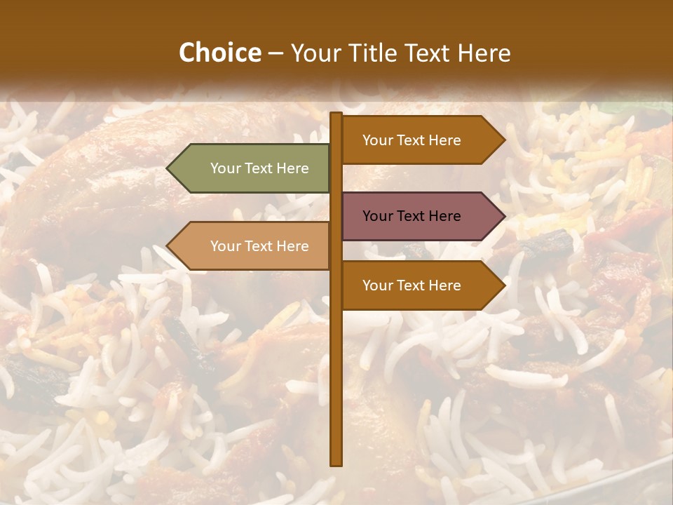 Chocolate Design Doodle PowerPoint Template