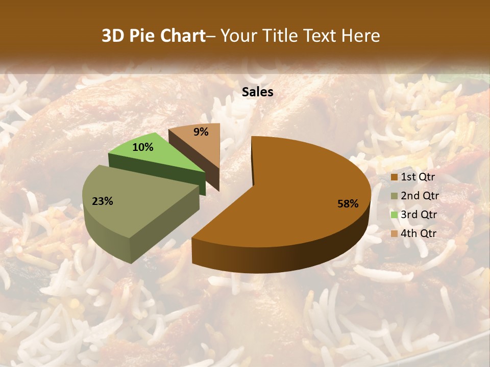 Chocolate Design Doodle PowerPoint Template