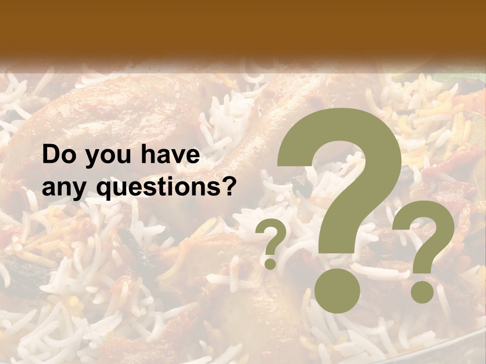 Chocolate Design Doodle PowerPoint Template