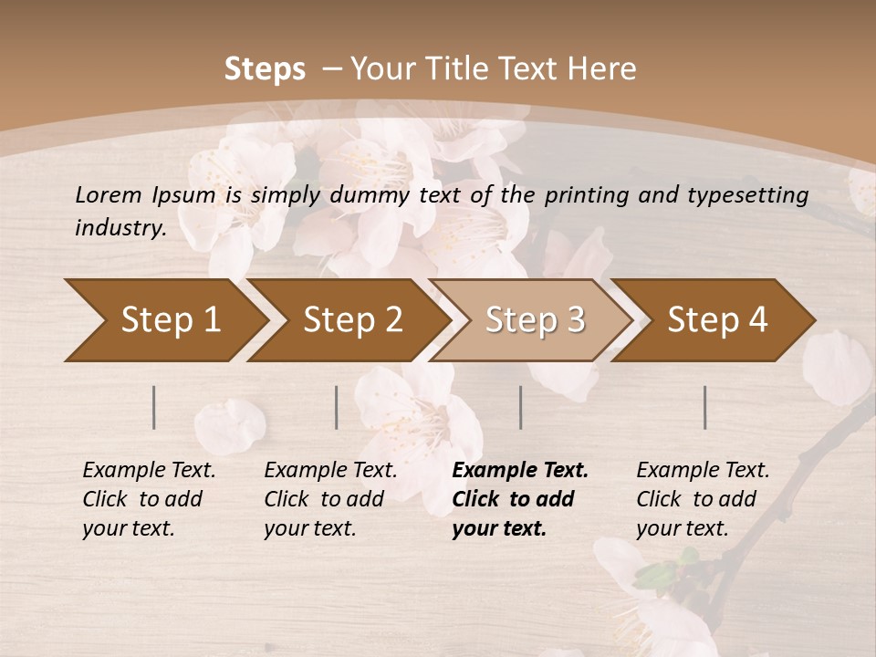 Celebration Flag Bday PowerPoint Template