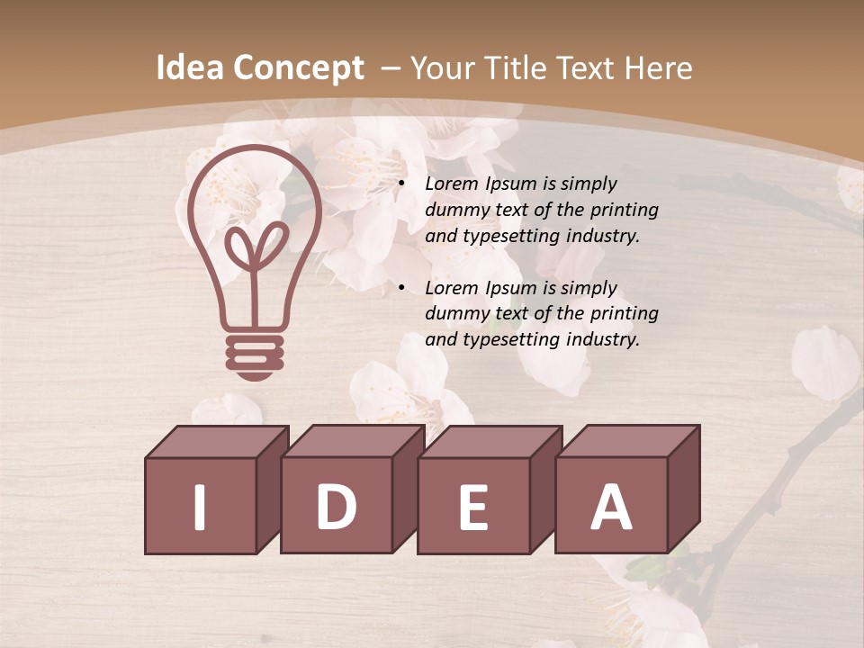 Celebration Flag Bday PowerPoint Template