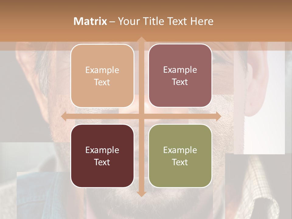 Set Gift Pink PowerPoint Template