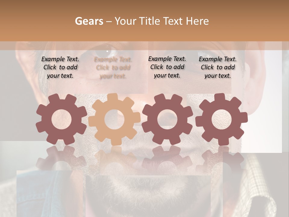 Set Gift Pink PowerPoint Template