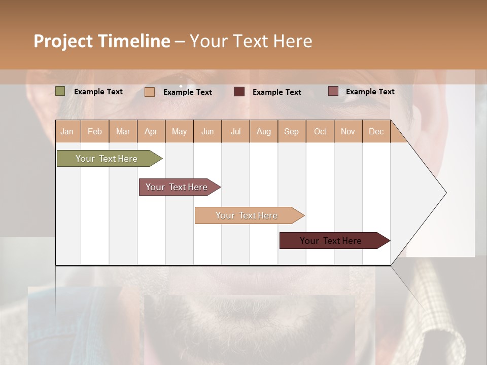 Set Gift Pink PowerPoint Template