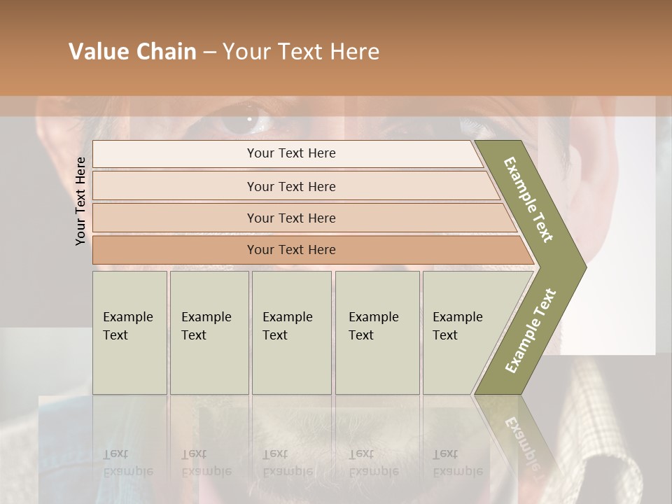 Set Gift Pink PowerPoint Template