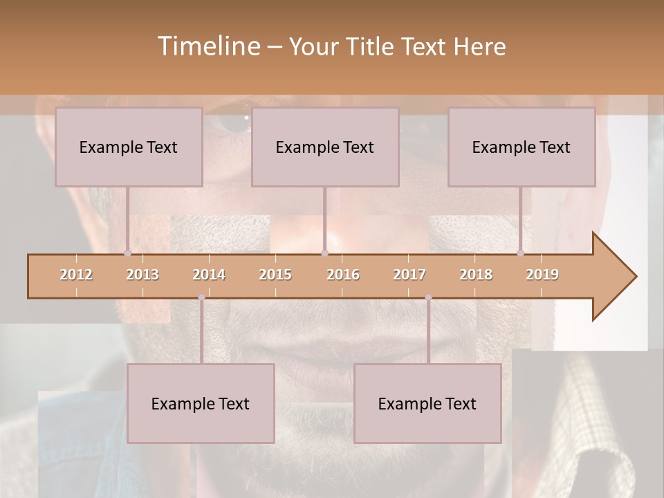 Set Gift Pink PowerPoint Template