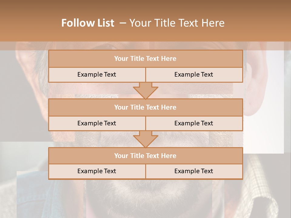 Set Gift Pink PowerPoint Template