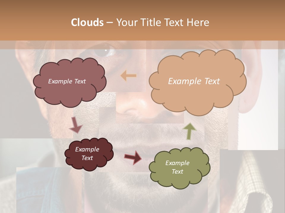 Set Gift Pink PowerPoint Template