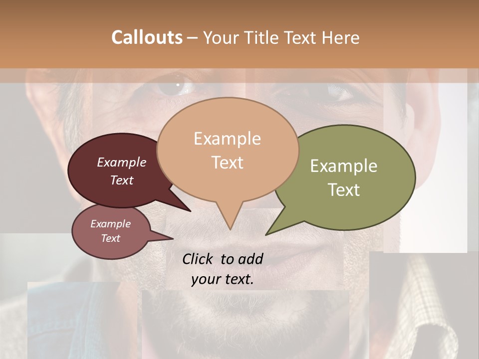 Set Gift Pink PowerPoint Template