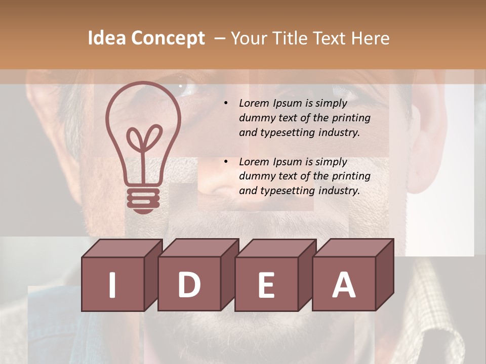 Set Gift Pink PowerPoint Template