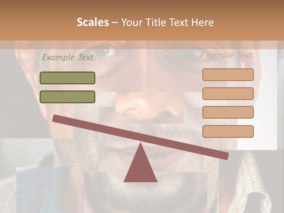 Set Gift Pink PowerPoint Template