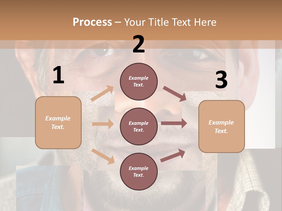 Set Gift Pink PowerPoint Template