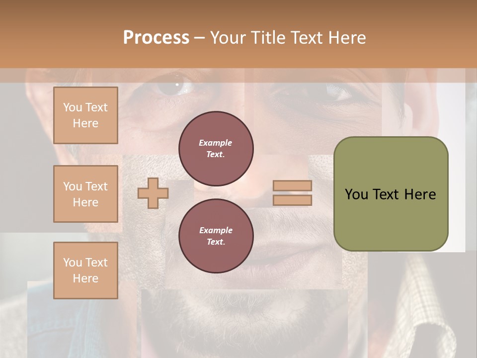 Set Gift Pink PowerPoint Template