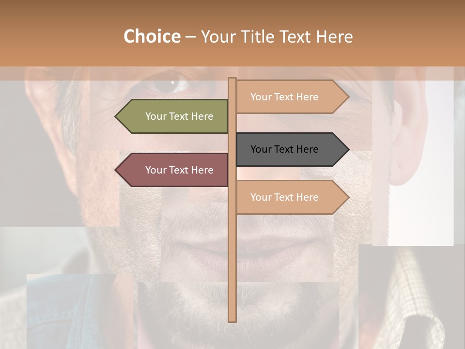 Set Gift Pink PowerPoint Template