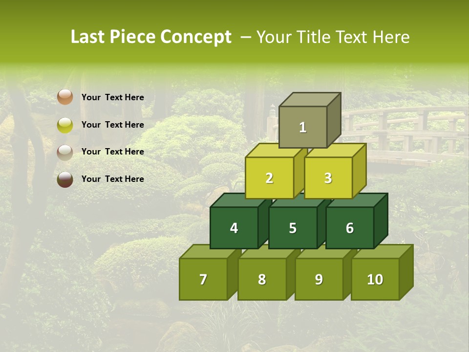 Cupcake Postage Star PowerPoint Template