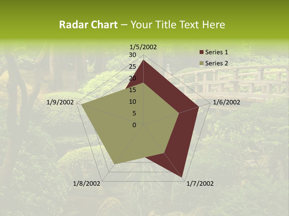 Cupcake Postage Star PowerPoint Template