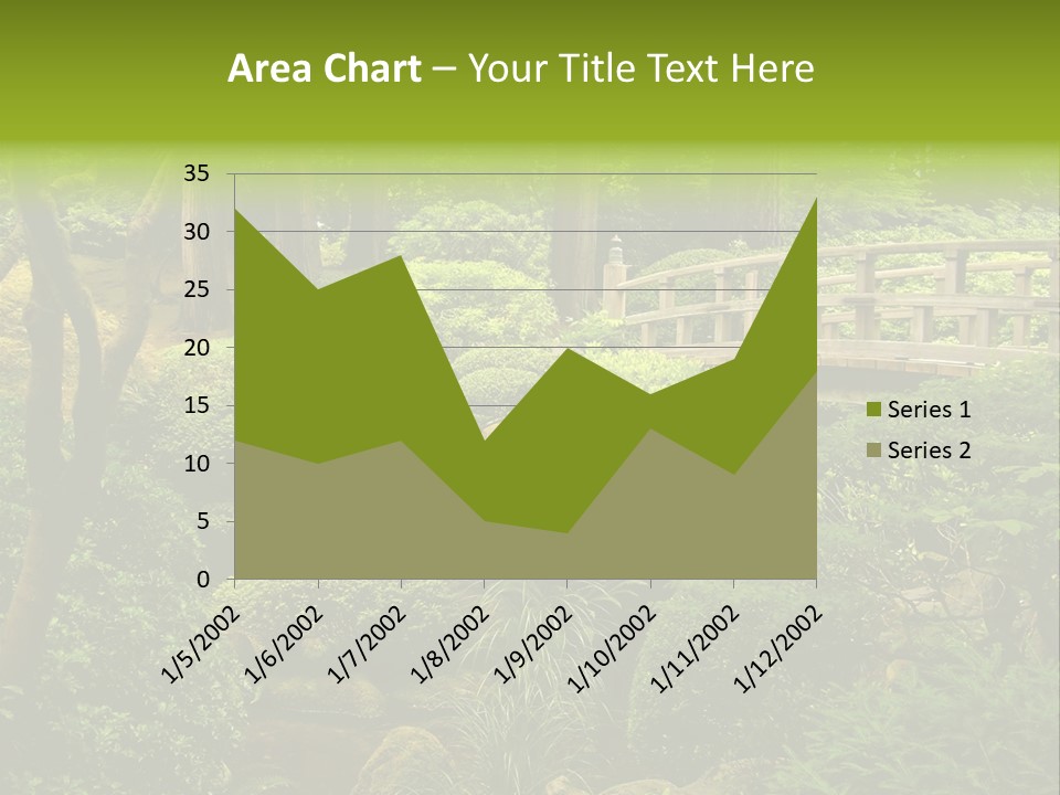 Cupcake Postage Star PowerPoint Template