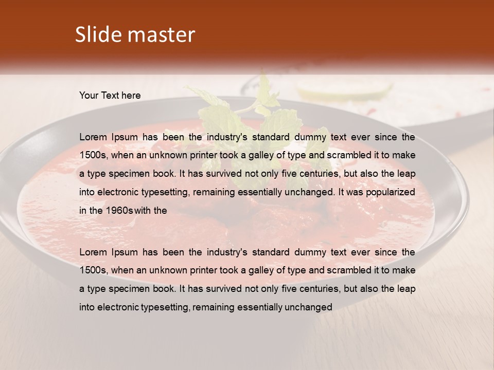 Postage Spiral Love PowerPoint Template