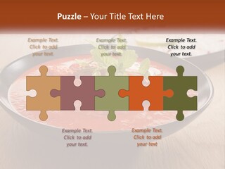 Postage Spiral Love PowerPoint Template