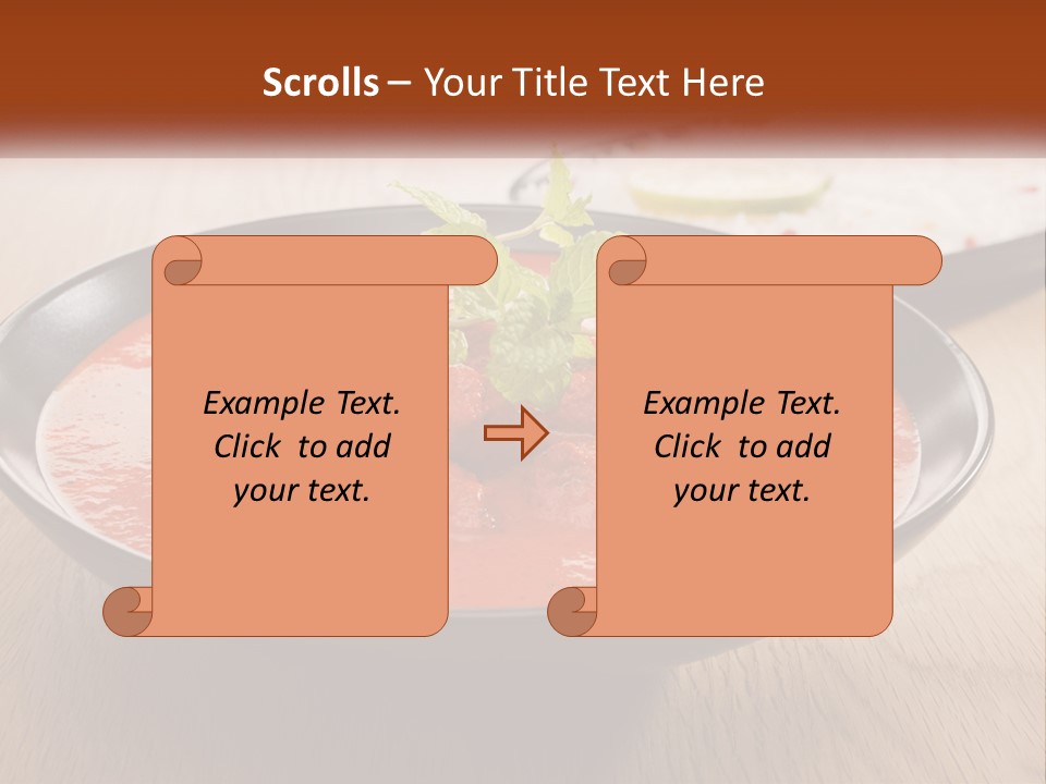 Postage Spiral Love PowerPoint Template