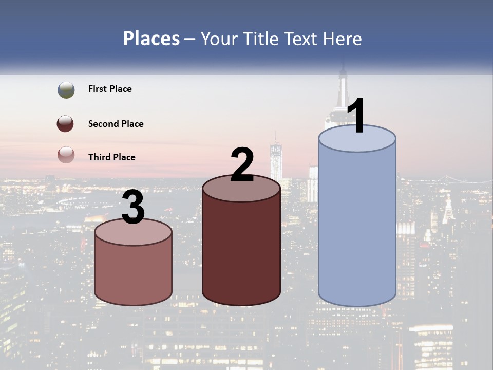 Celebrate Decorated Cupcake PowerPoint Template