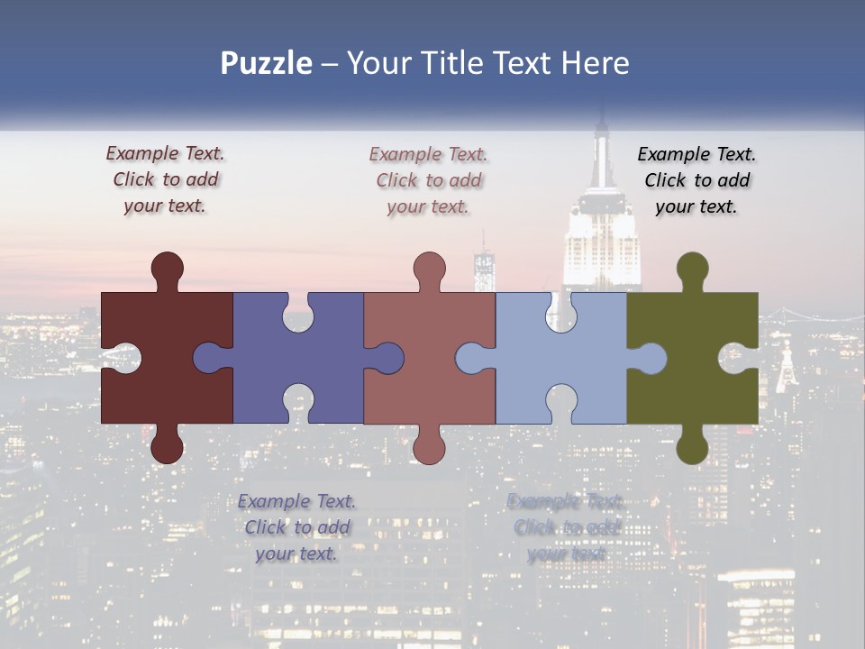 Celebrate Decorated Cupcake PowerPoint Template