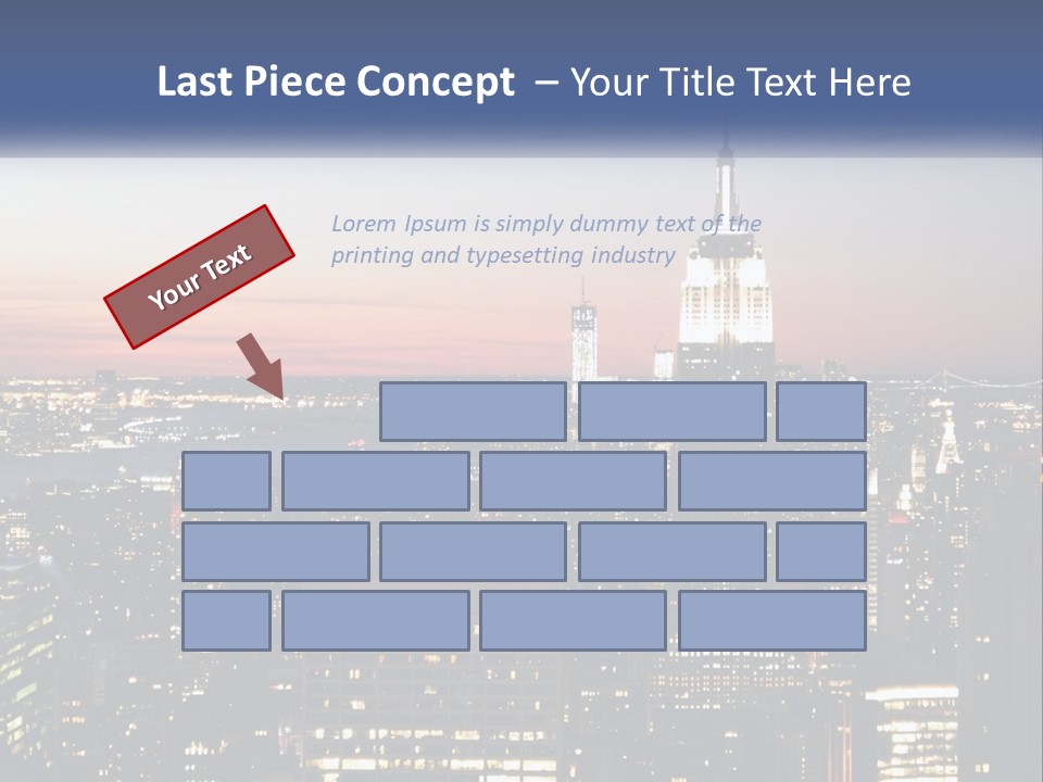 Celebrate Decorated Cupcake PowerPoint Template