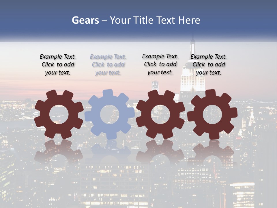 Celebrate Decorated Cupcake PowerPoint Template