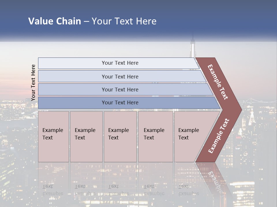 Celebrate Decorated Cupcake PowerPoint Template