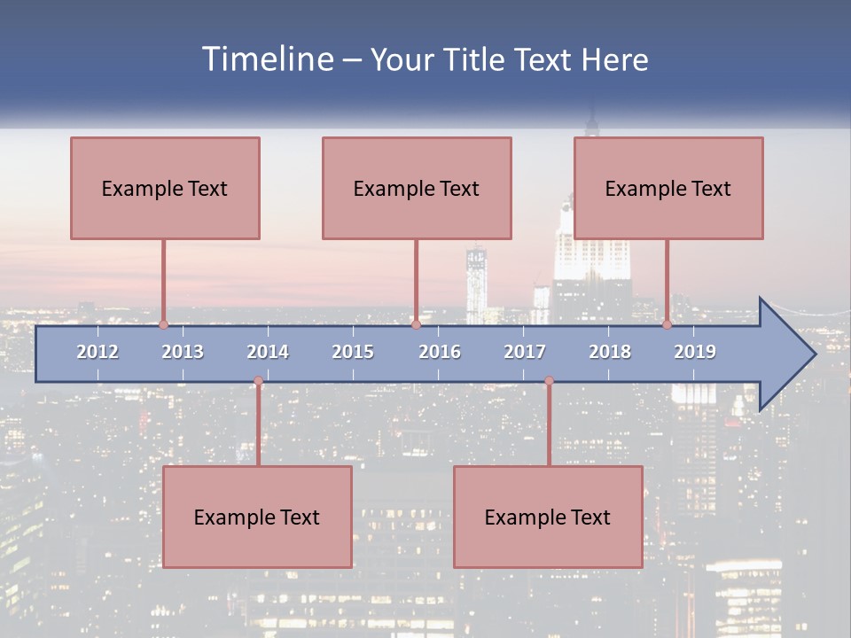 Celebrate Decorated Cupcake PowerPoint Template