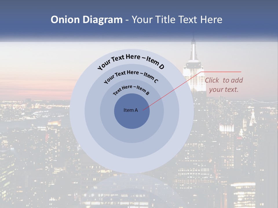 Celebrate Decorated Cupcake PowerPoint Template