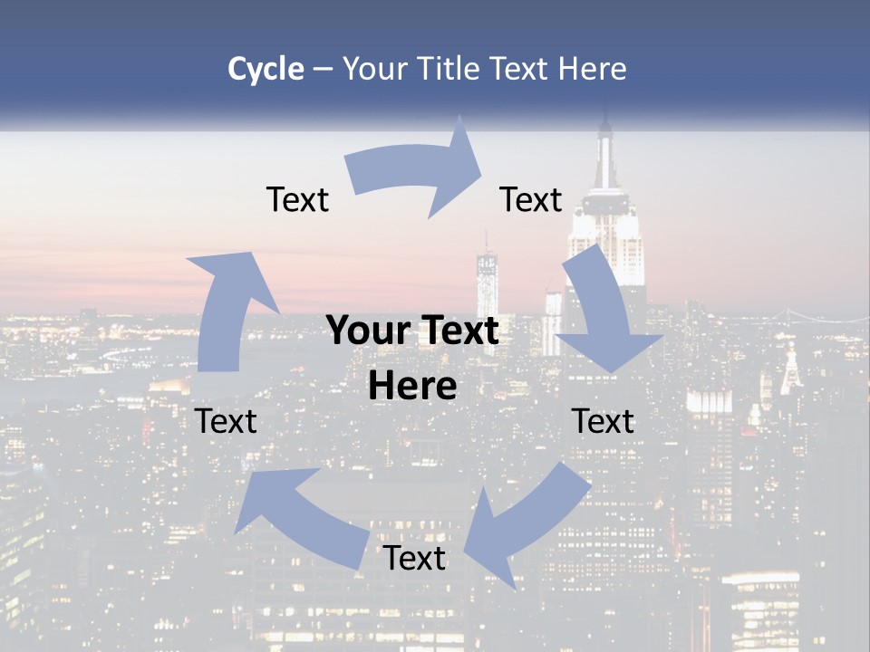 Celebrate Decorated Cupcake PowerPoint Template