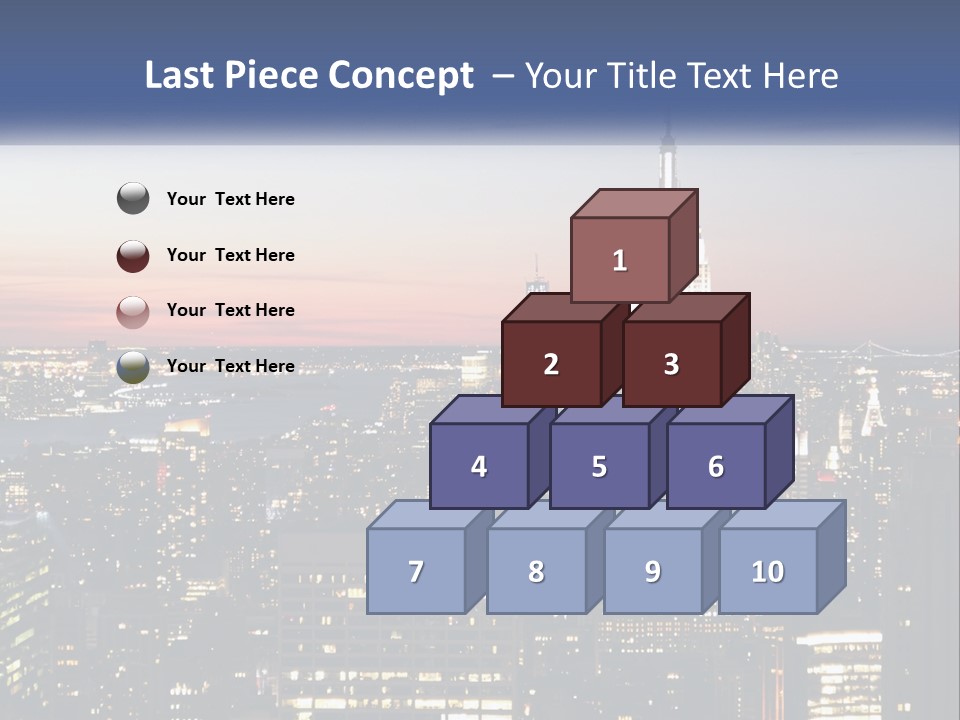 Celebrate Decorated Cupcake PowerPoint Template