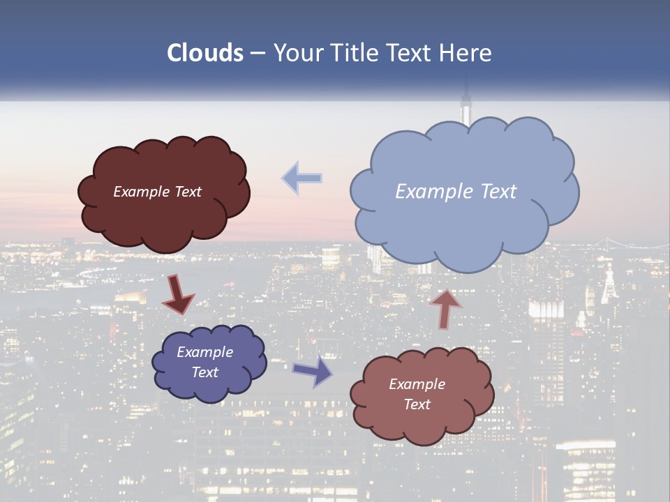 Celebrate Decorated Cupcake PowerPoint Template