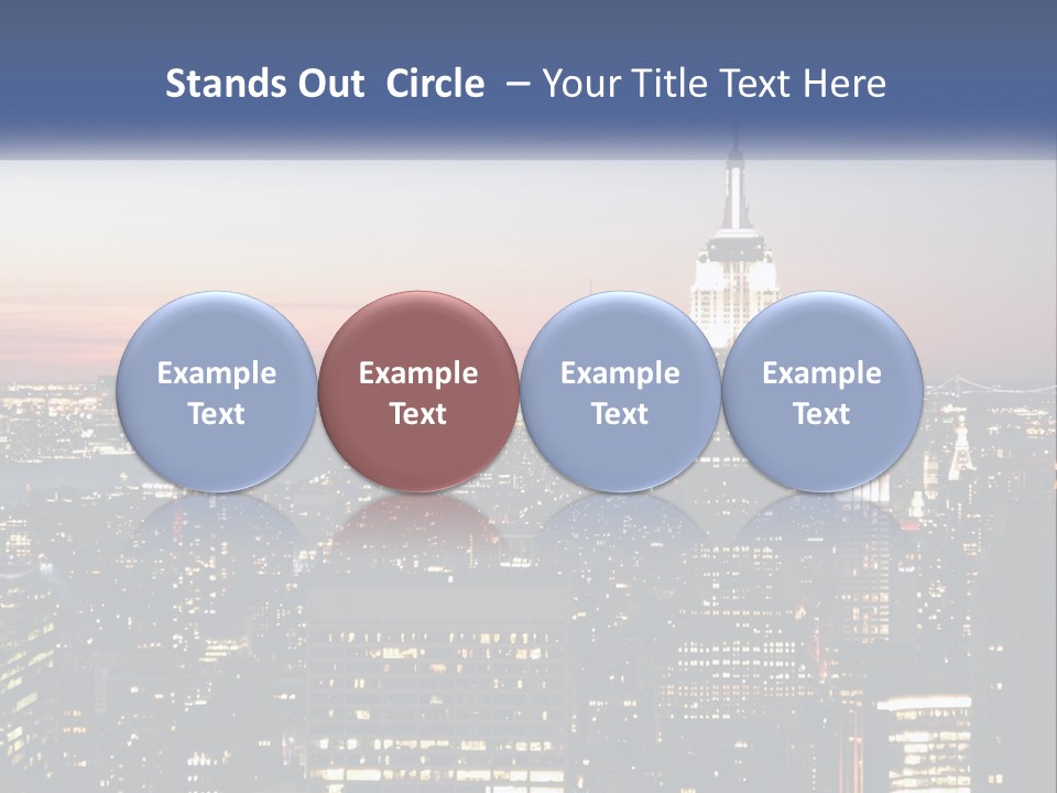 Celebrate Decorated Cupcake PowerPoint Template