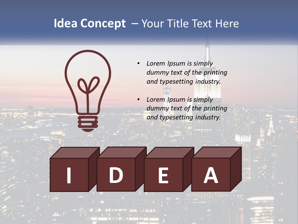 Celebrate Decorated Cupcake PowerPoint Template