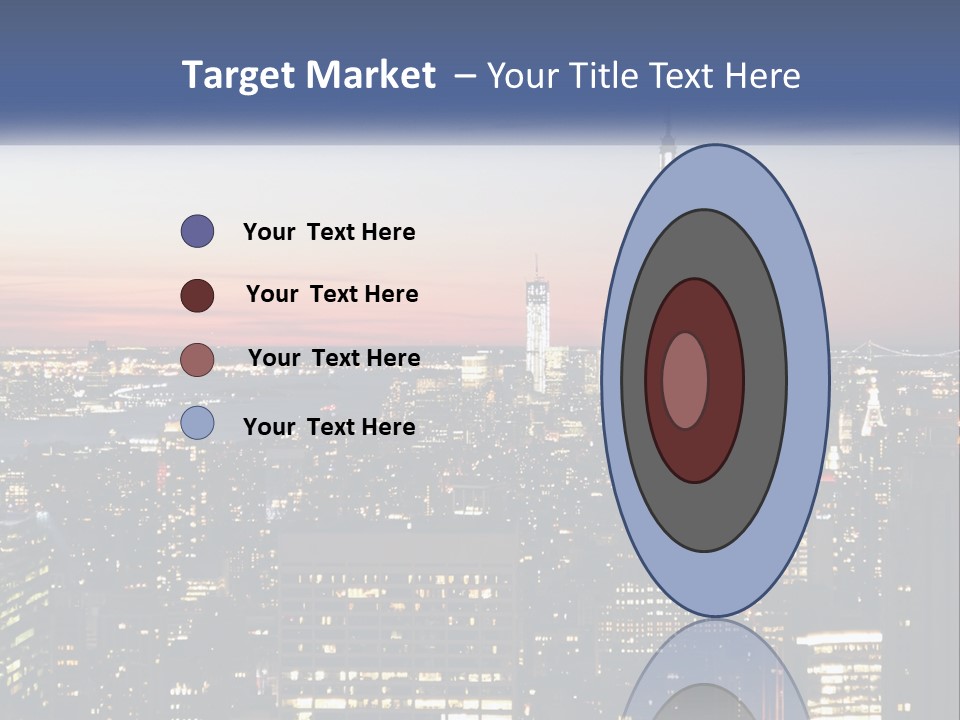 Celebrate Decorated Cupcake PowerPoint Template