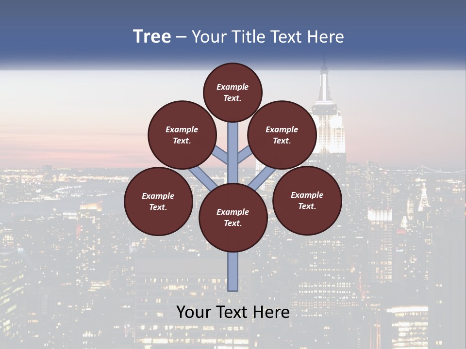 Celebrate Decorated Cupcake PowerPoint Template