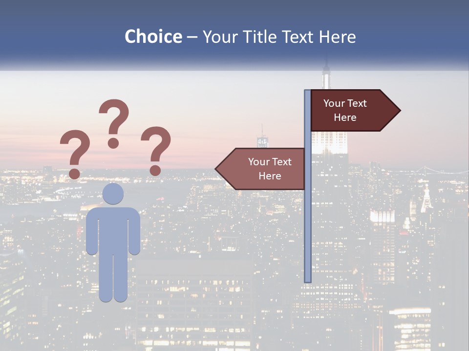 Celebrate Decorated Cupcake PowerPoint Template