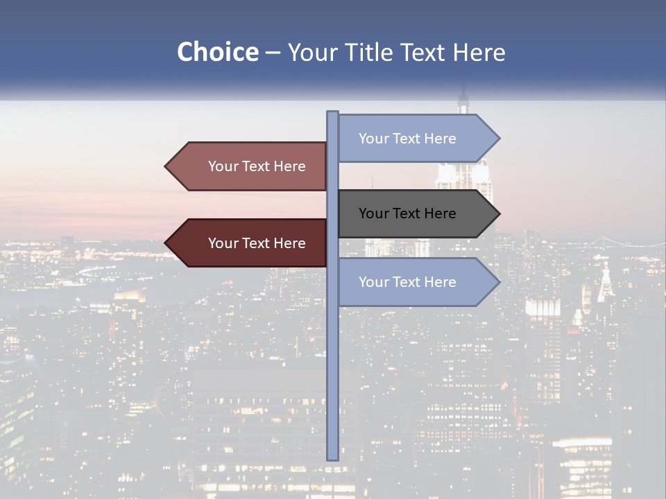 Celebrate Decorated Cupcake PowerPoint Template