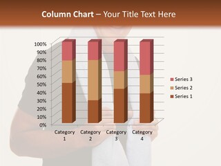 A Man With A Towel Around His Neck PowerPoint Template