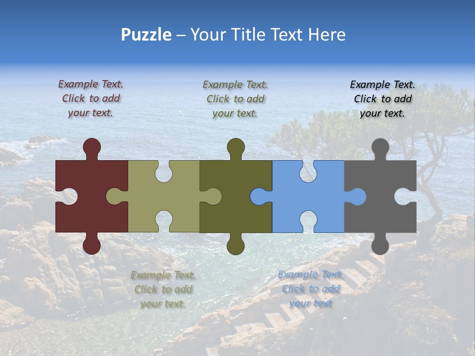 Tree Scenery Costa PowerPoint Template