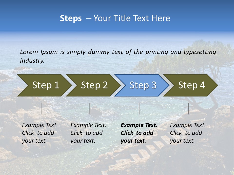 Tree Scenery Costa PowerPoint Template