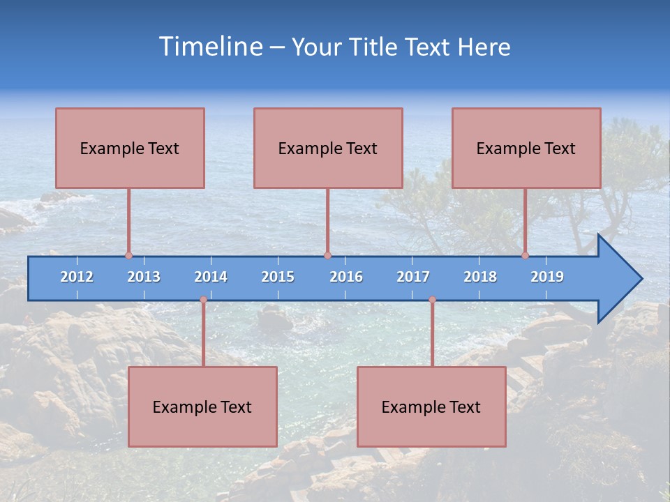 Tree Scenery Costa PowerPoint Template