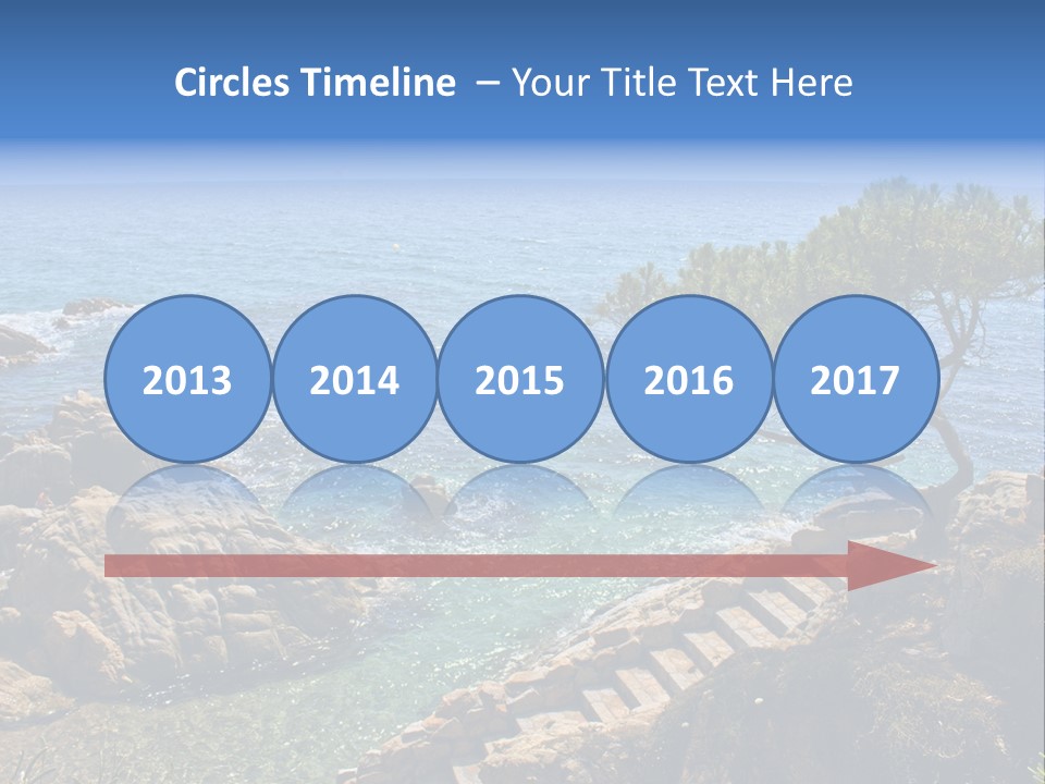 Tree Scenery Costa PowerPoint Template