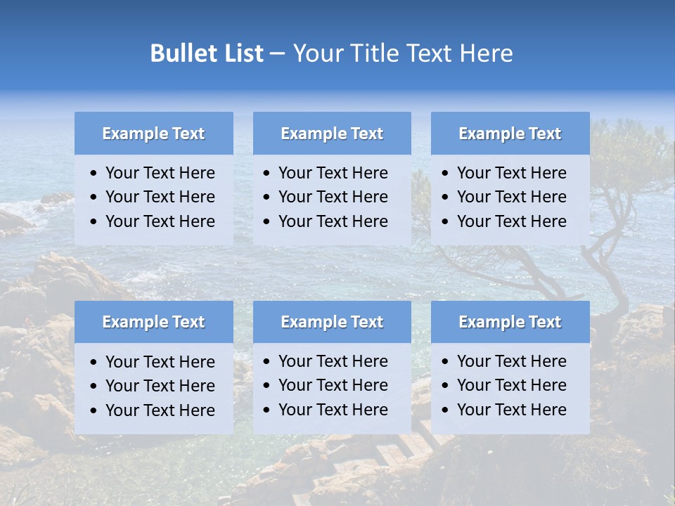 Tree Scenery Costa PowerPoint Template