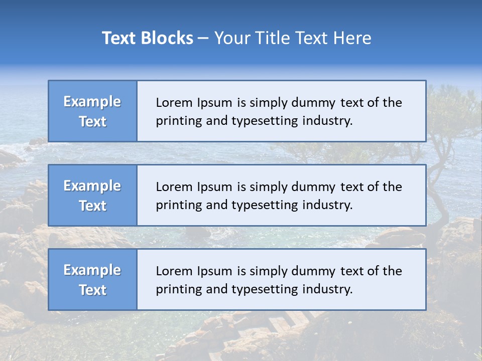 Tree Scenery Costa PowerPoint Template